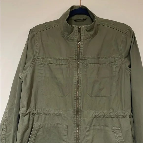 GAP Olive Green Utility Jacket - Picture 3 of 4